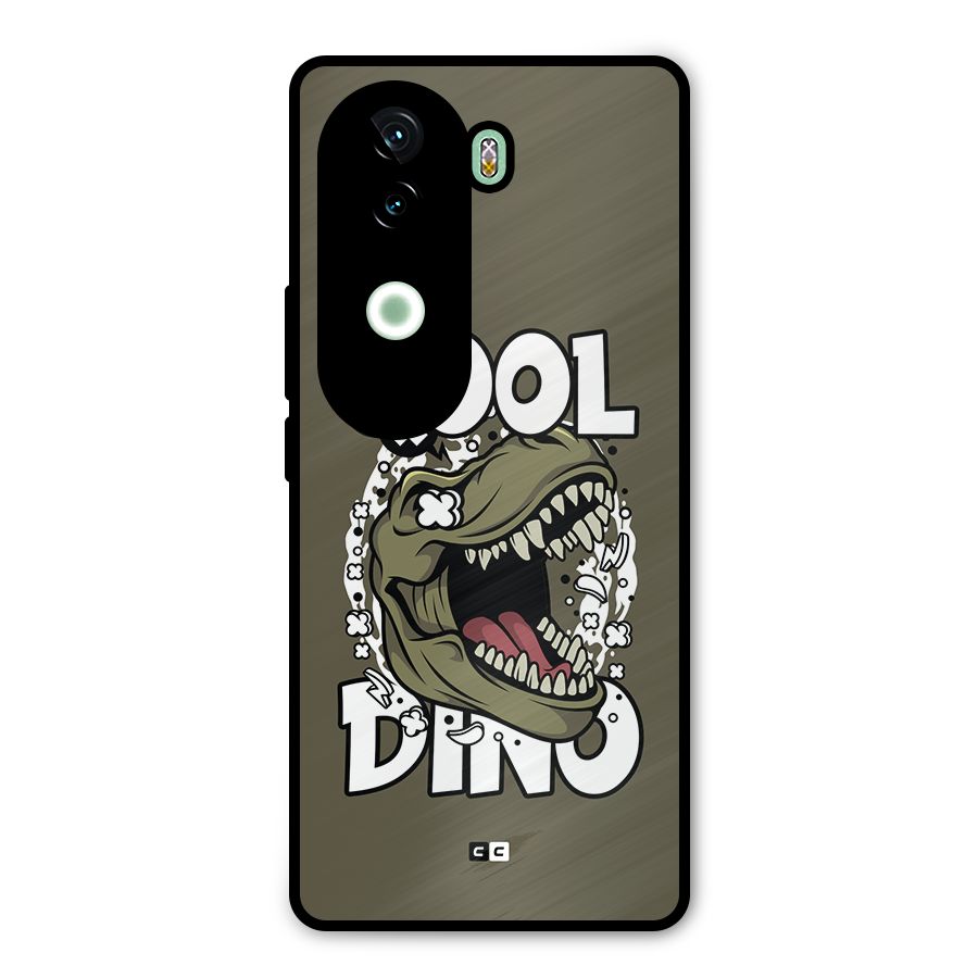 Cool Dino Metal Back Case for iQOO Z9s