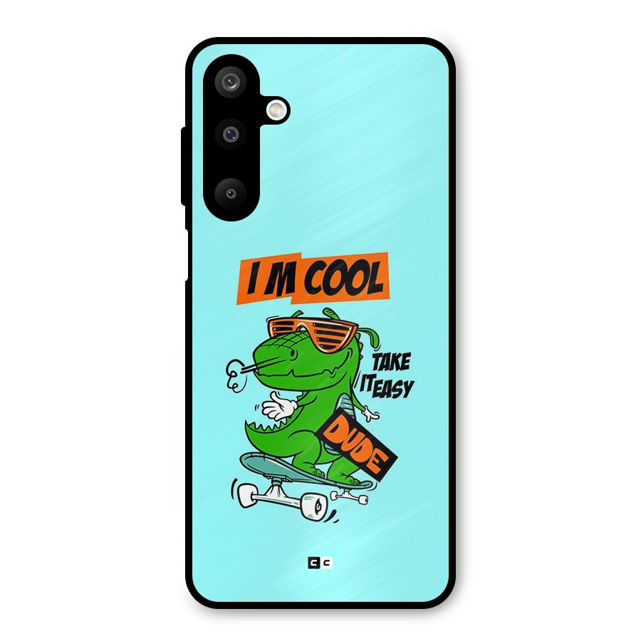 Cool Dude Metal Back Case for Galaxy M16