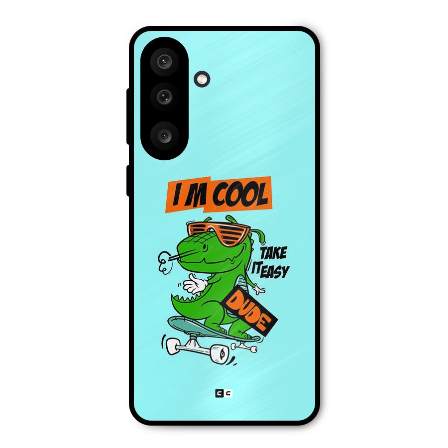 Cool Dude Metal Back Case for Galaxy M56