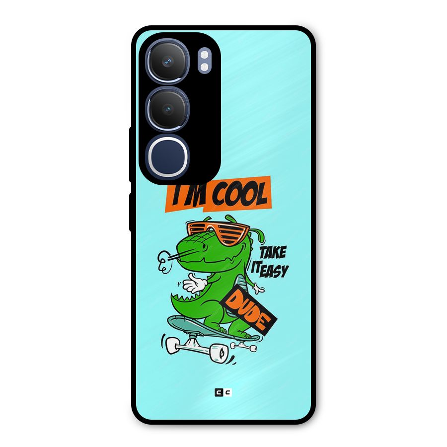 Cool Dude Metal Back Case for Vivo Y29
