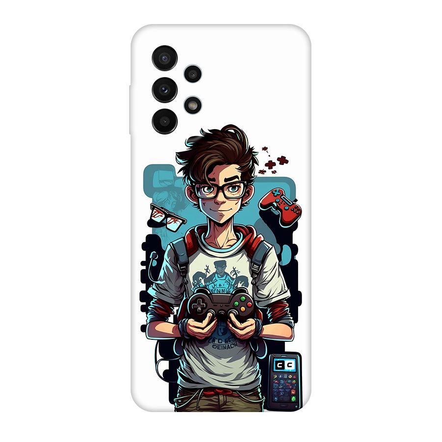 Cool Gamer Guy Original Polycarbonate Back Case for Galaxy A23