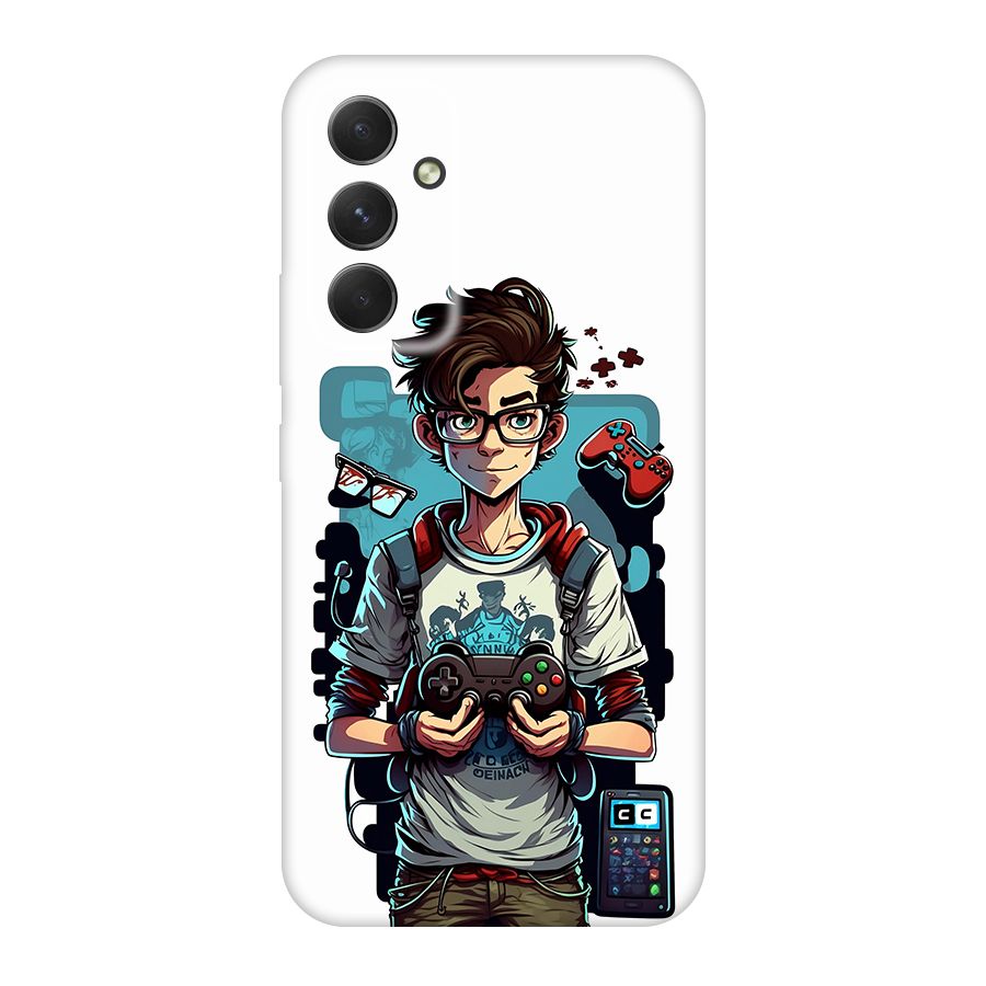 Cool Gamer Guy Original Polycarbonate Back Case for Galaxy A54