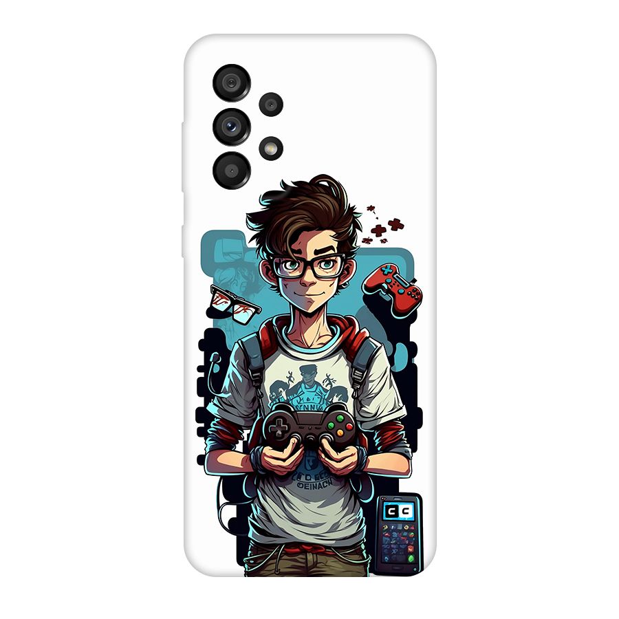 Cool Gamer Guy Original Polycarbonate Back Case for Galaxy A73 5G