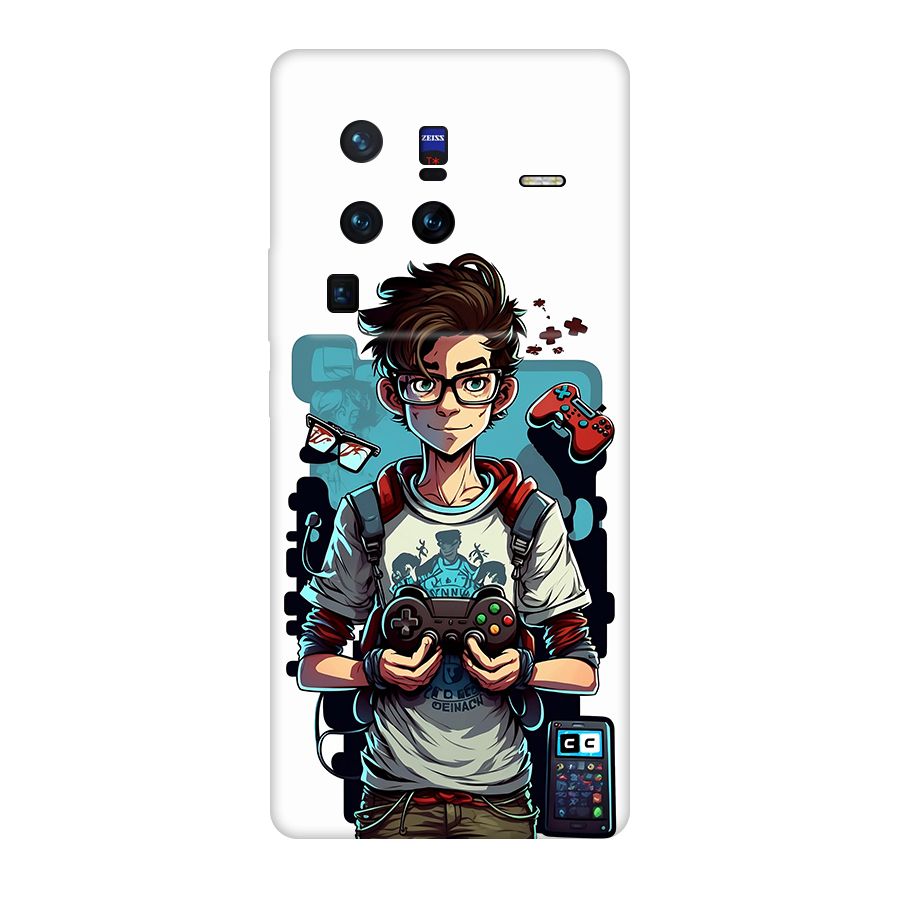 Cool Gamer Guy Original Polycarbonate Back Case for Vivo X80