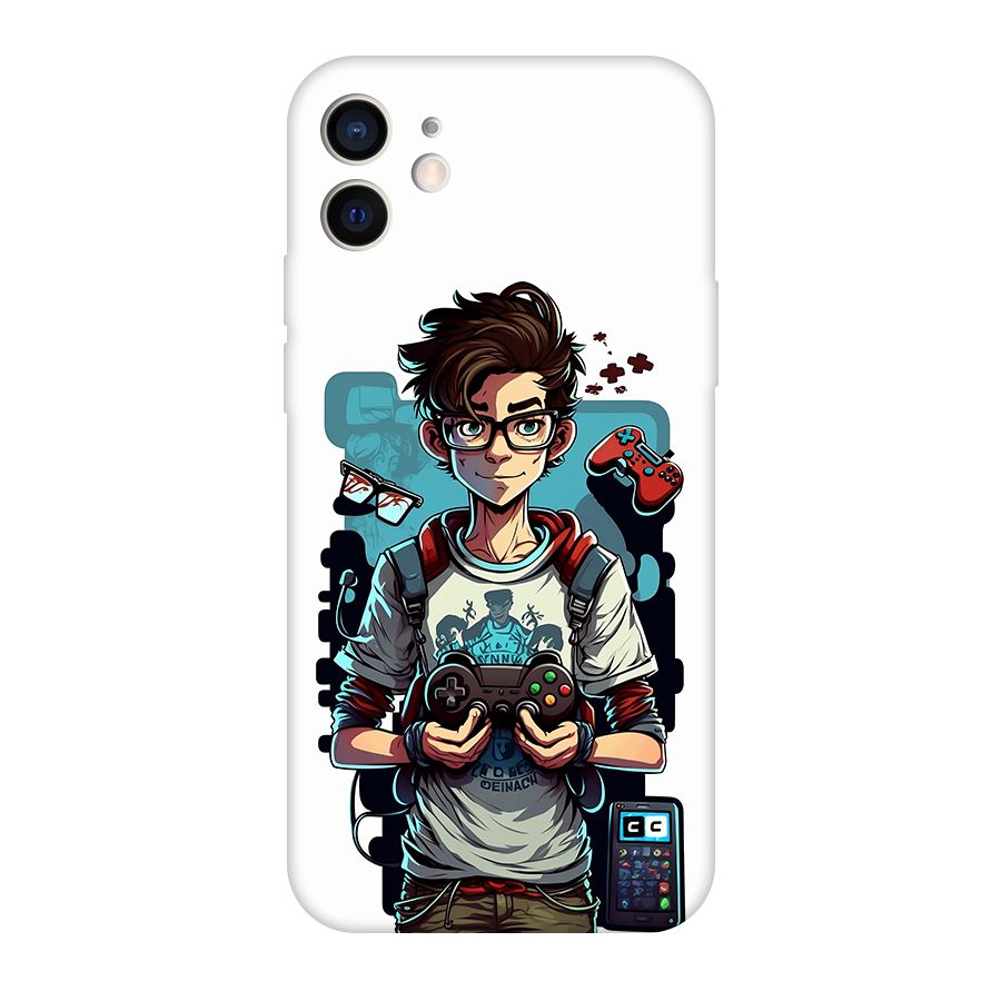 Cool Gamer Guy Original Polycarbonate Back Case for iPhone 12