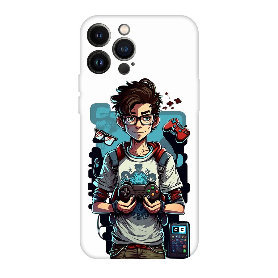 Cool Gamer Guy Original Polycarbonate Back Case for iPhone 13 Pro Max