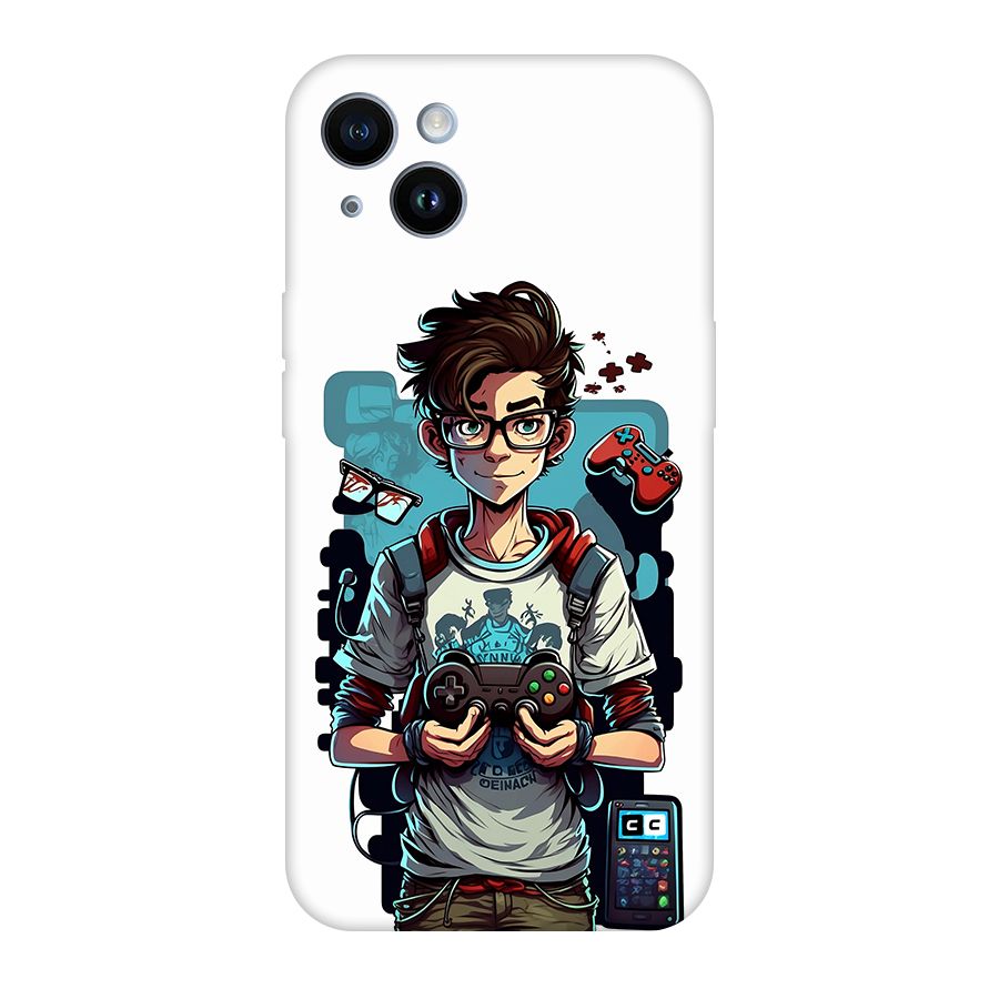 Cool Gamer Guy Original Polycarbonate Back Case for iPhone 14