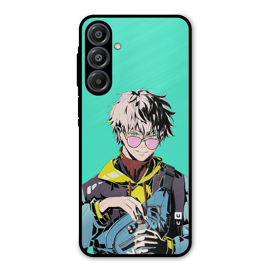 Cool Gojo Metal Back Case for Galaxy A16 5G