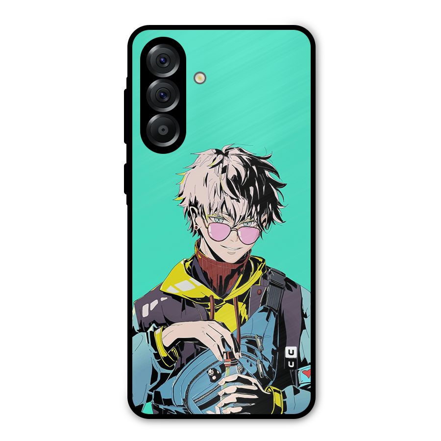 Cool Gojo Metal Back Case for Galaxy A36
