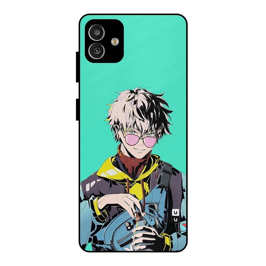 Cool Gojo Metal Back Case for Galaxy M13 5G