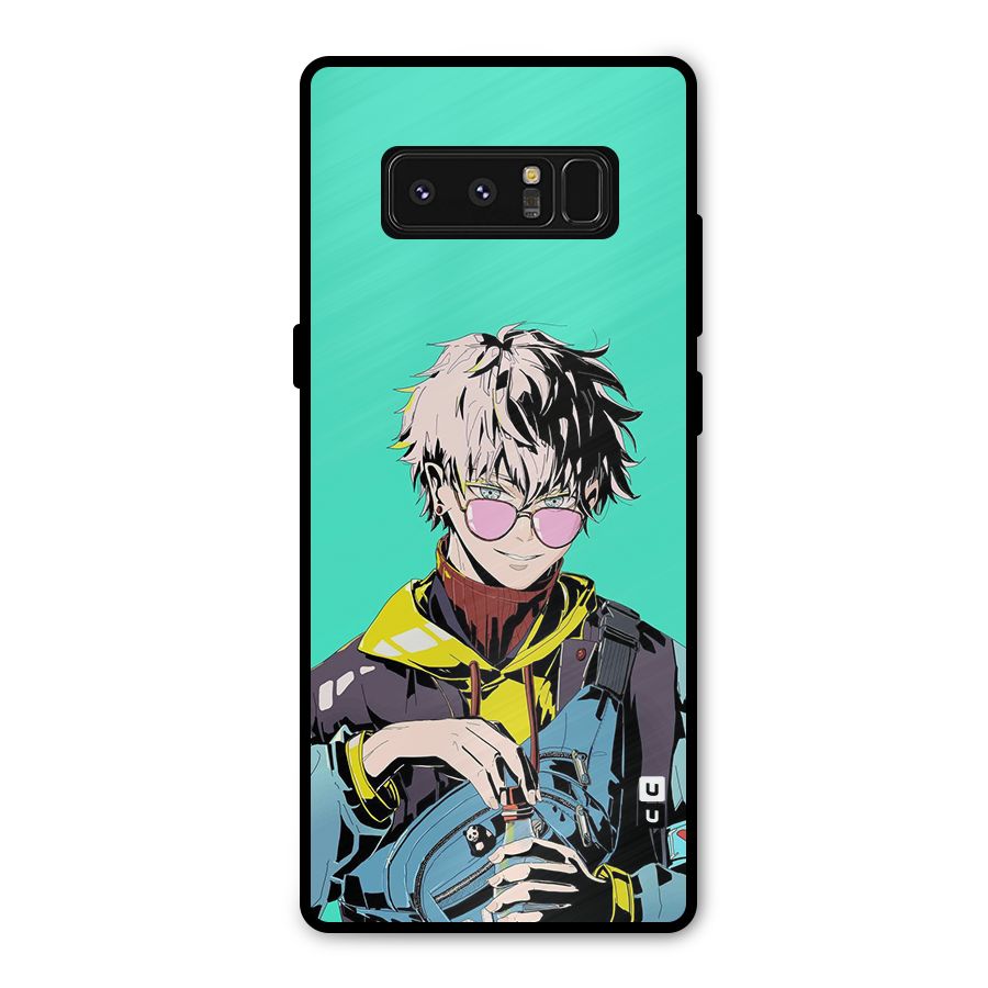 Cool Gojo Metal Back Case for Galaxy Note 8