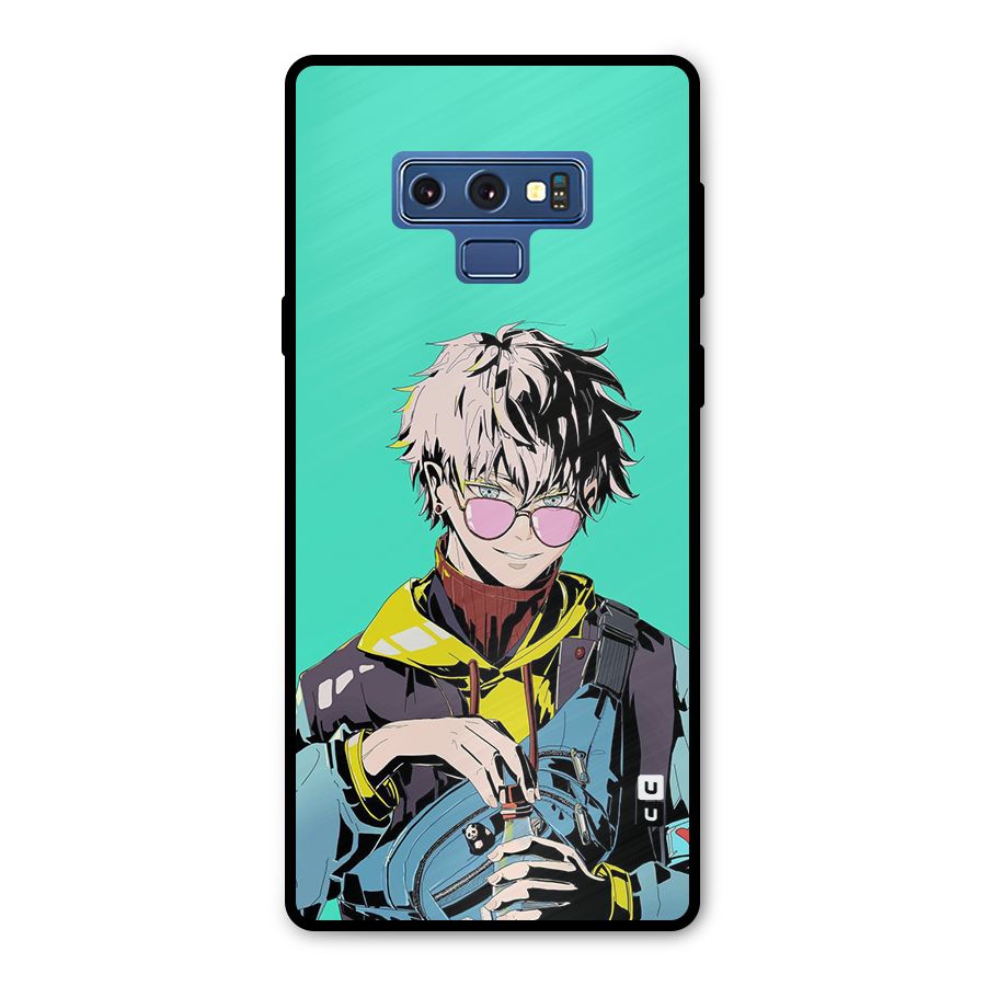 Cool Gojo Metal Back Case for Galaxy Note 9