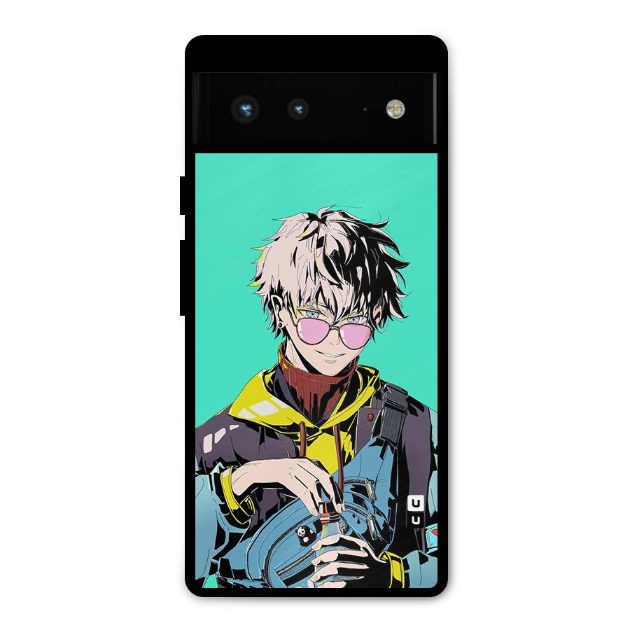 Cool Gojo Metal Back Case for Google Pixel 6
