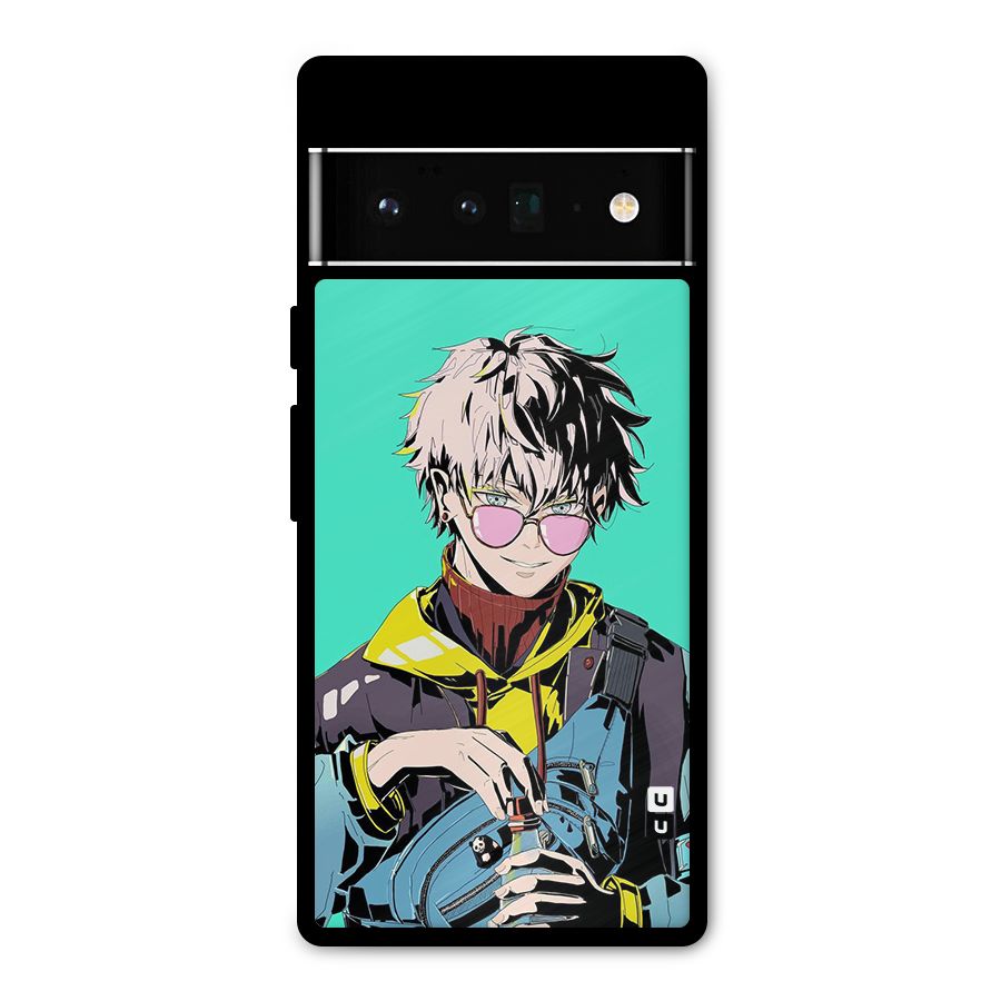 Cool Gojo Metal Back Case for Google Pixel 6 Pro