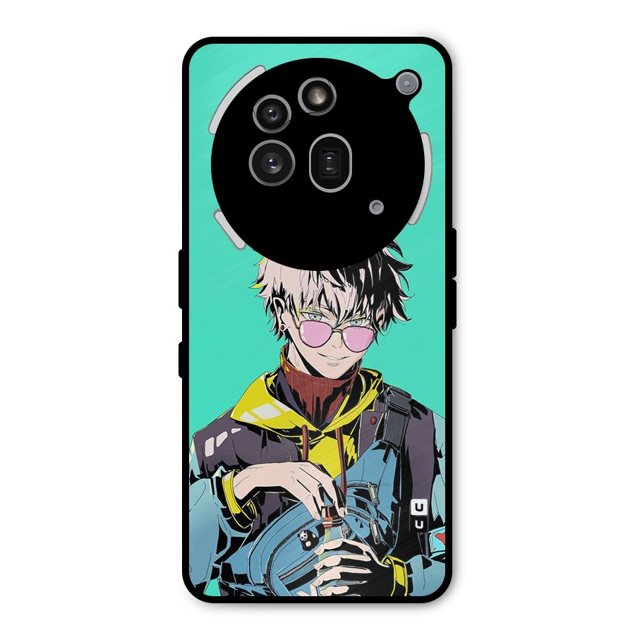 Cool Gojo Metal Back Case for Nothing Phone 3a Pro