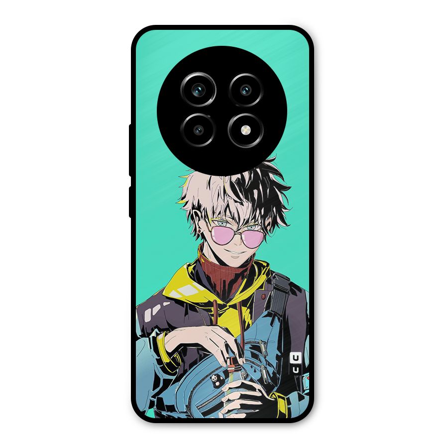 Cool Gojo Metal Back Case for Realme 13 Pro