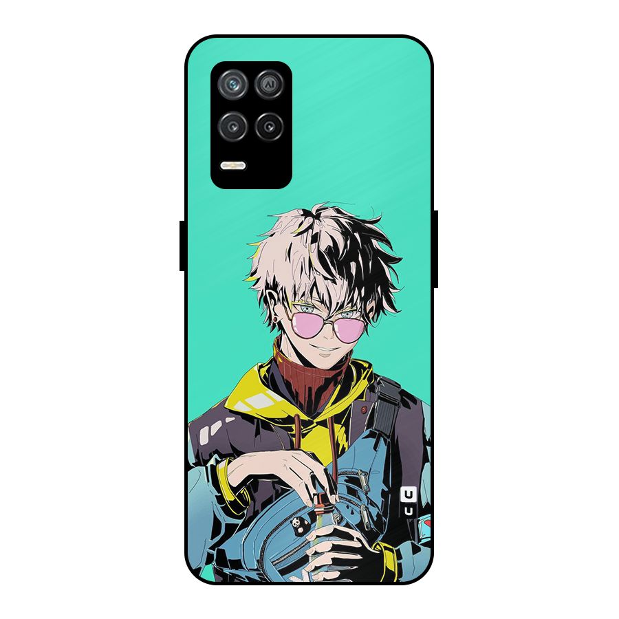 Cool Gojo Metal Back Case for Realme 9 5G