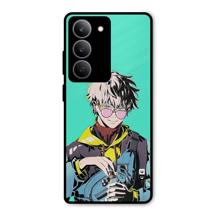 Cool Gojo Metal Back Case for Realme P3x