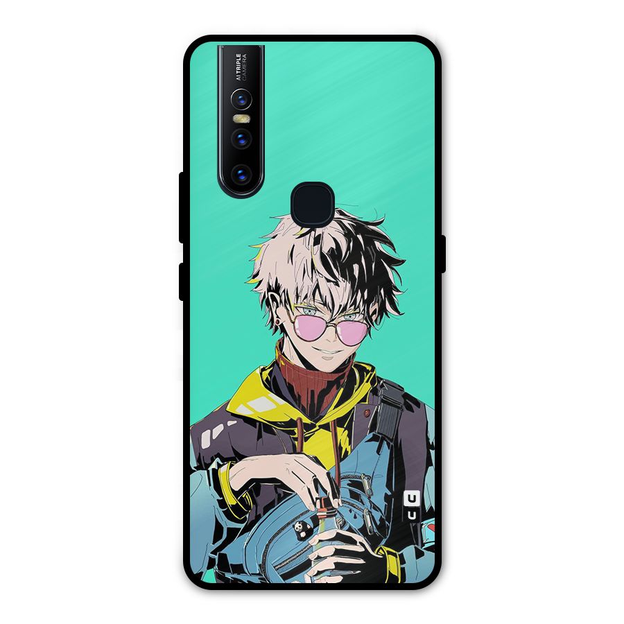 Cool Gojo Metal Back Case for Vivo V15
