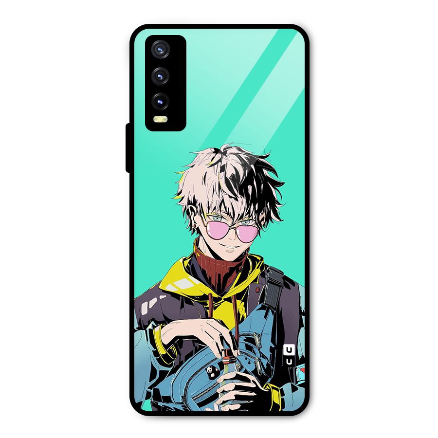 Cool Gojo Metal Back Case for Vivo Y20