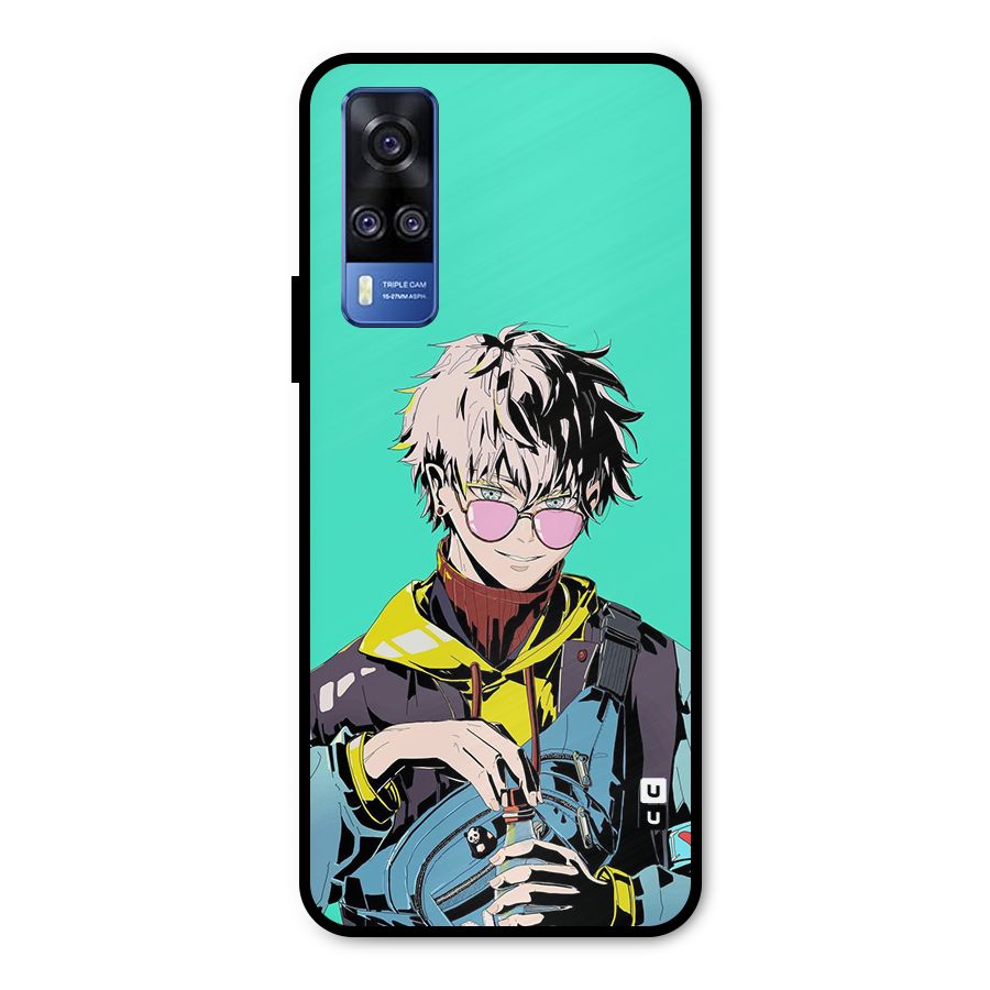 Cool Gojo Metal Back Case for Vivo Y31