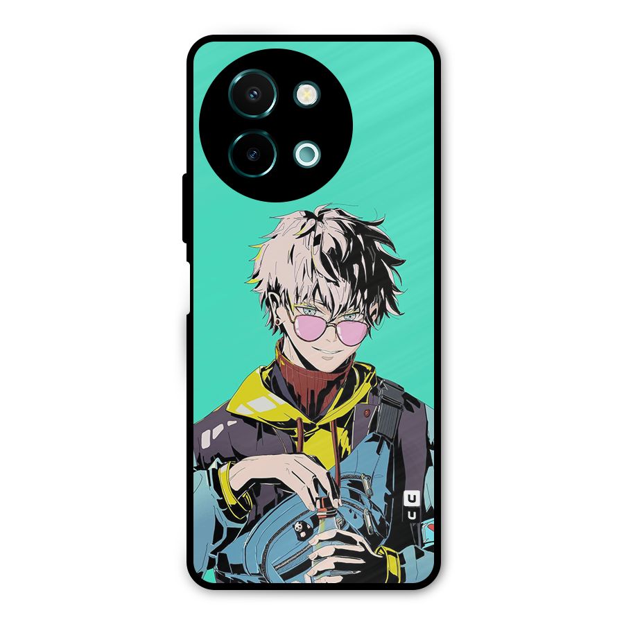 Cool Gojo Metal Back Case for Vivo Y58