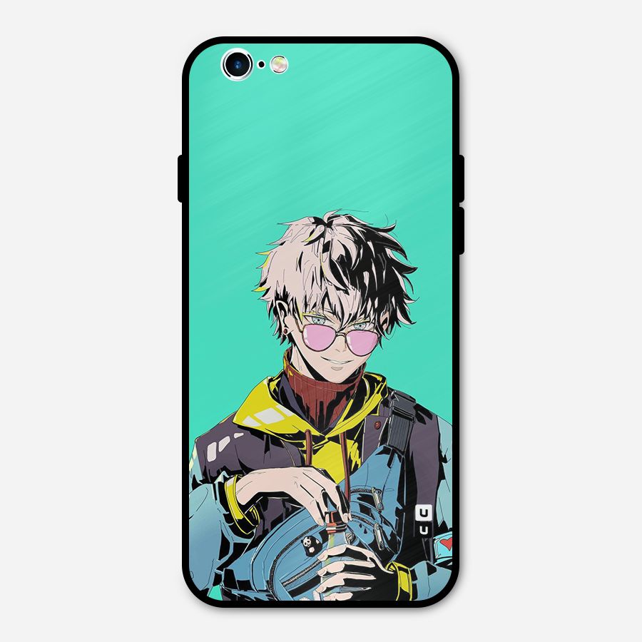 Cool Gojo Metal Back Case for iPhone 6 6s