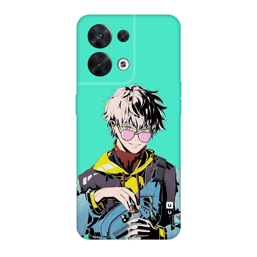 Cool Gojo Original Polycarbonate Back Case for Oppo Reno8 5G