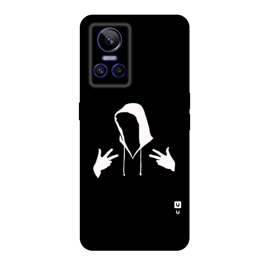 Cool Hoodie Silhouette Original Polycarbonate Back Case for Realme GT Neo 3