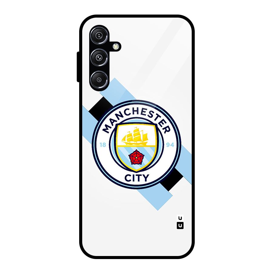 Cool Manchester City Glass Back Case for Galaxy M34 5G