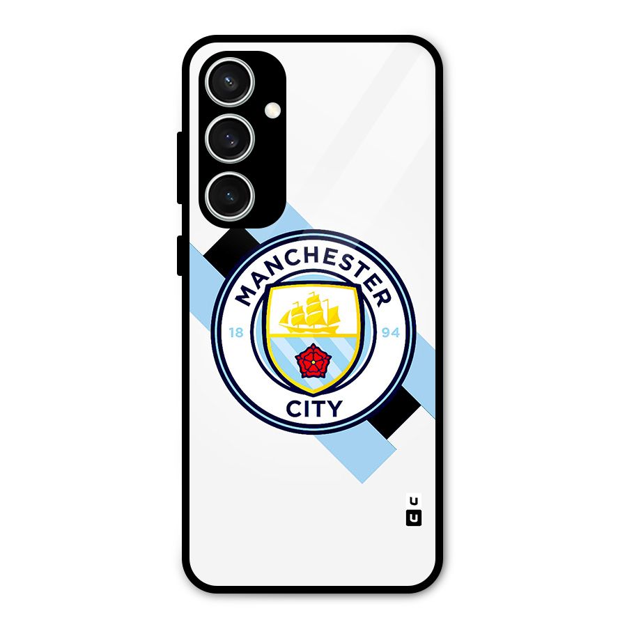 Cool Manchester City Glass Back Case for Galaxy S23 FE