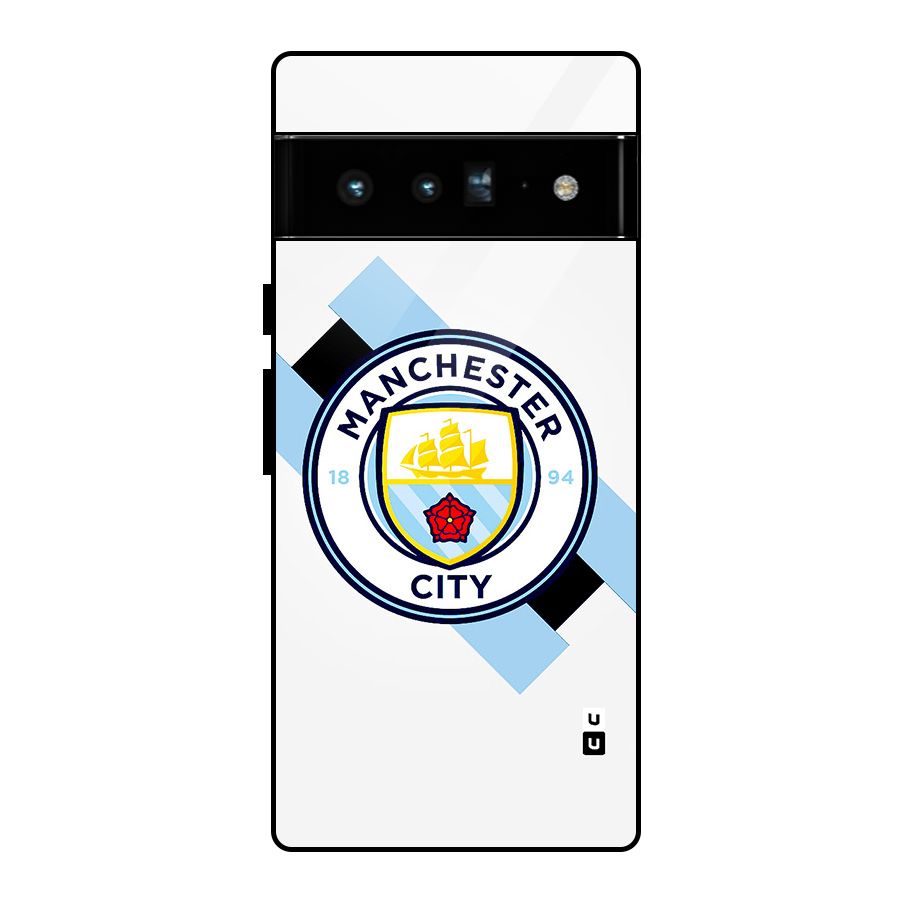 Cool Manchester City Glass Back Case for Google Pixel 6 Pro