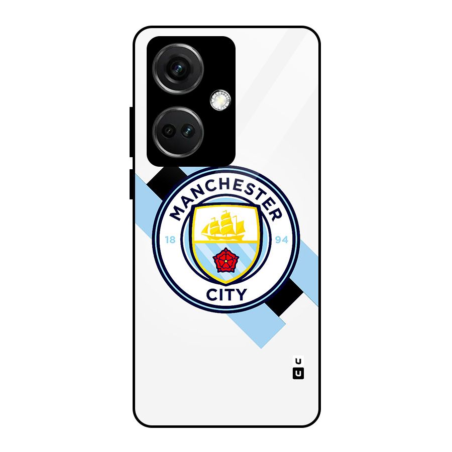 Cool Manchester City Glass Back Case for OnePlus Nord CE 3 5G