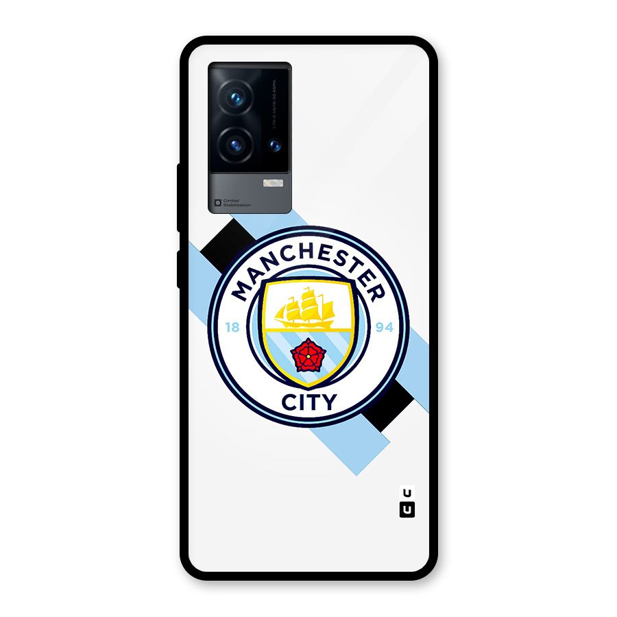 Cool Manchester City Glass Back Case for iQOO 9 5G