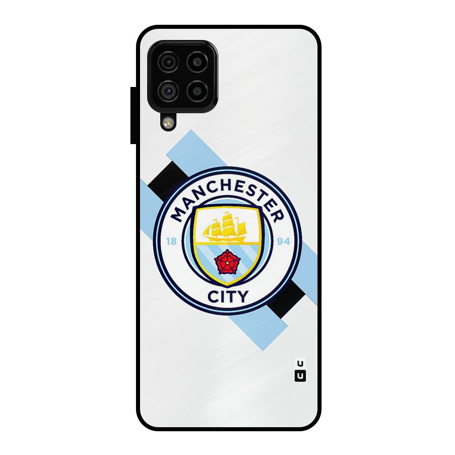 Cool Manchester City Metal Back Case for Galaxy A22 4G