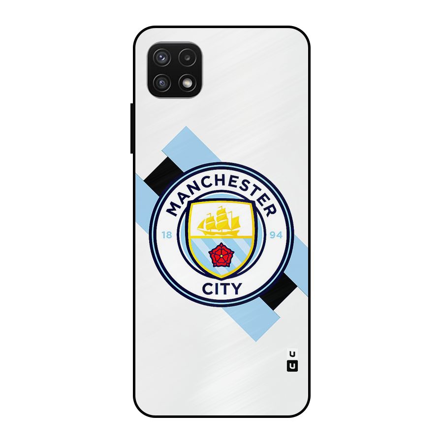 Cool Manchester City Metal Back Case for Galaxy A22 5G