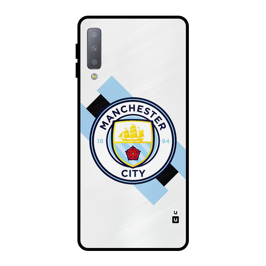 Cool Manchester City Metal Back Case for Galaxy A7 (2018)