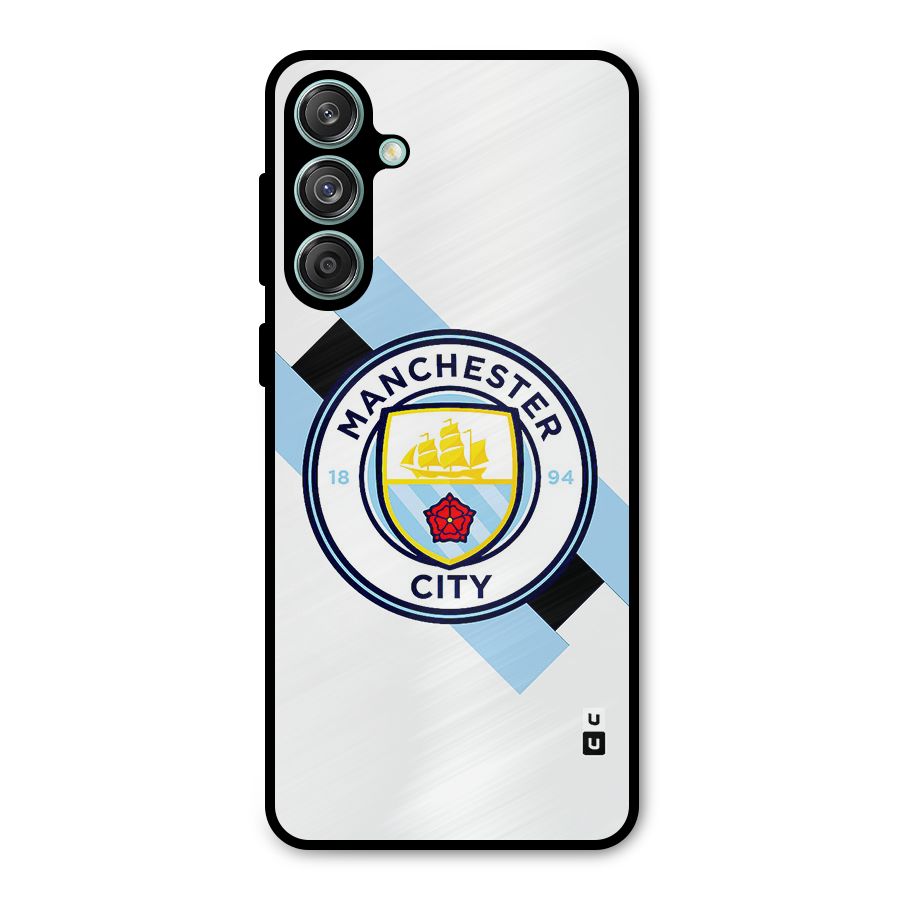 Cool Manchester City Metal Back Case for Galaxy M55 5G