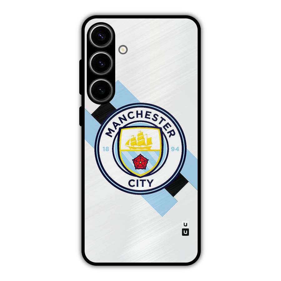 Cool Manchester City Metal Back Case for Galaxy S24 Plus