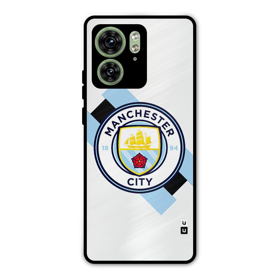 Cool Manchester City Metal Back Case for Motorola Edge 40 5G