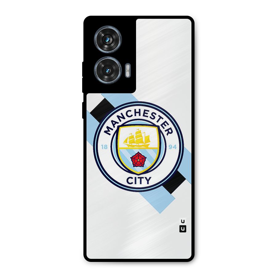 Cool Manchester City Metal Back Case for Motorola Edge 50 Fusion