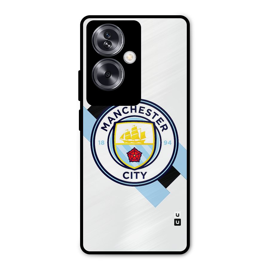 Cool Manchester City Metal Back Case for Oppo A79 5G