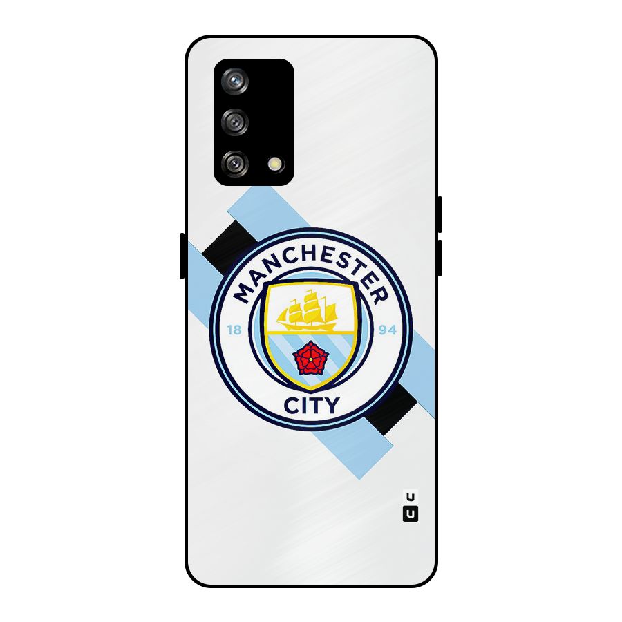 Cool Manchester City Metal Back Case for Oppo F19s