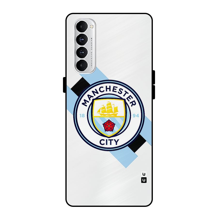 Cool Manchester City Metal Back Case for Oppo Reno4 Pro