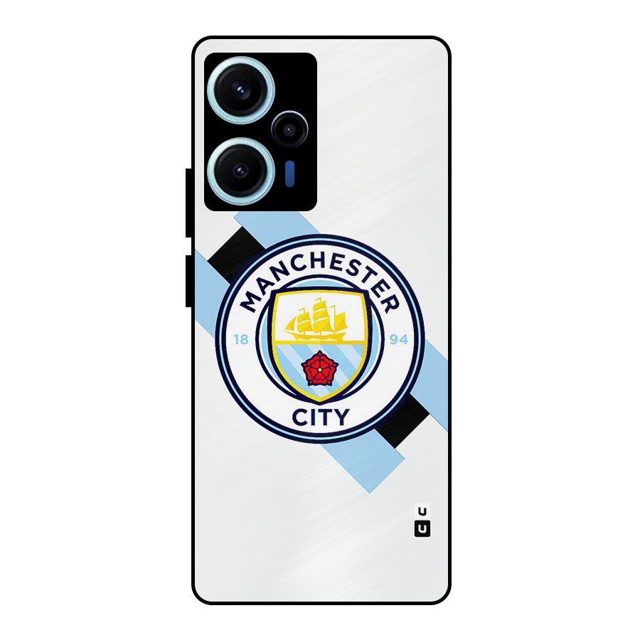 Cool Manchester City Metal Back Case for Poco F5