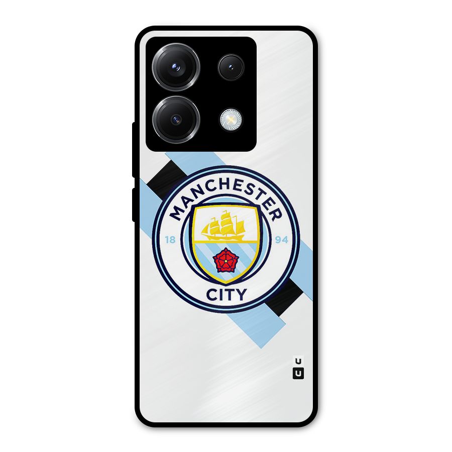 Cool Manchester City Metal Back Case for Poco X6