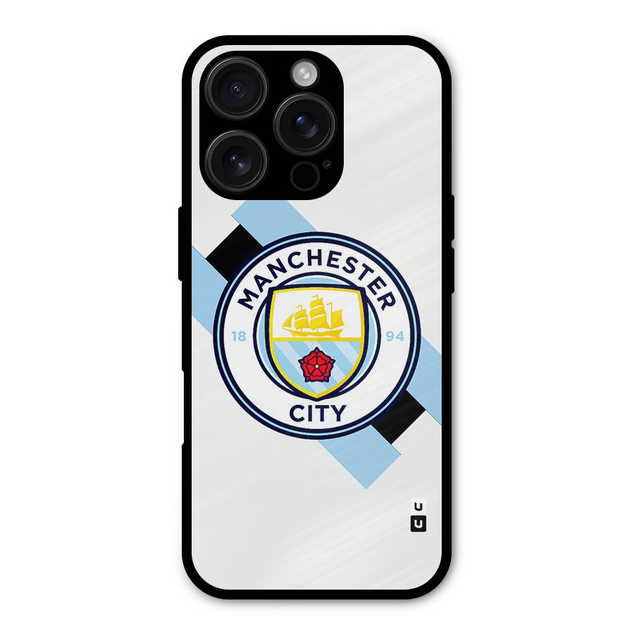 Cool Manchester City Metal Back Case for iPhone 16 Pro