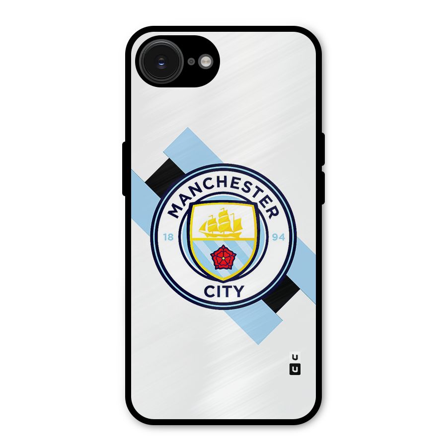 Cool Manchester City Metal Back Case for iPhone 16e