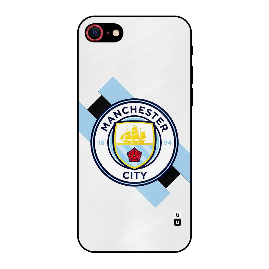 Cool Manchester City Metal Back Case for iPhone SE 2020