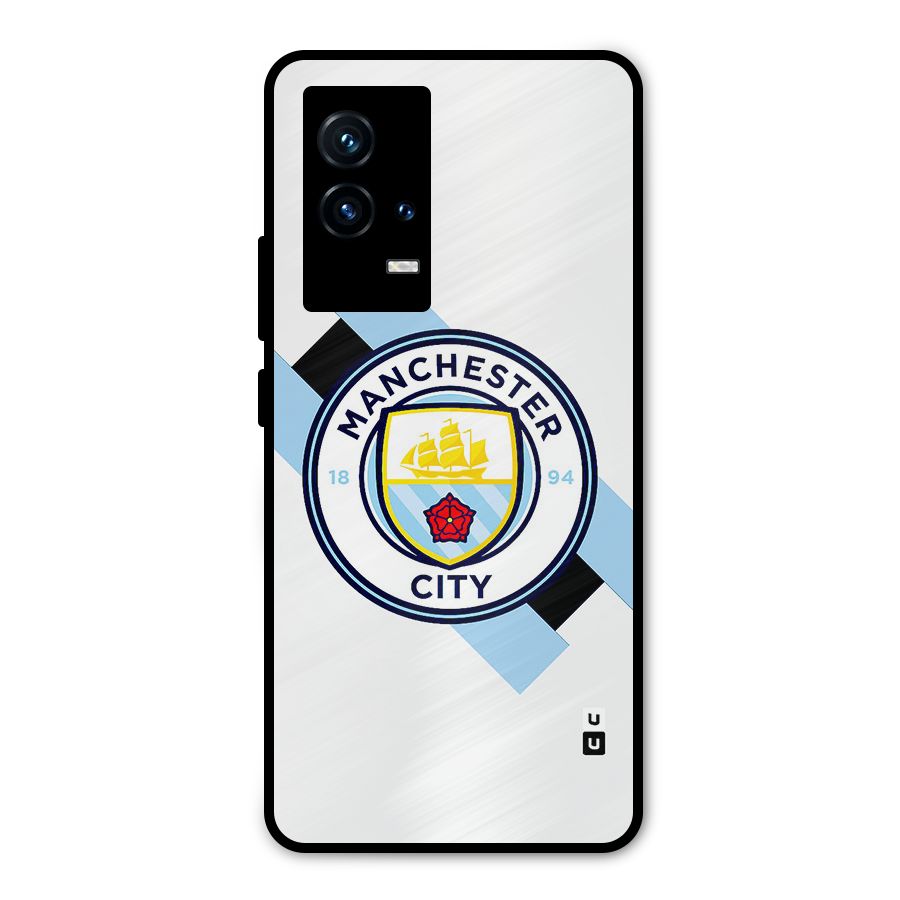 Cool Manchester City Metal Back Case for iQOO 9 5G
